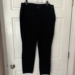 Simply Vera Vera Wang Black Mid Rise Skinny Pants